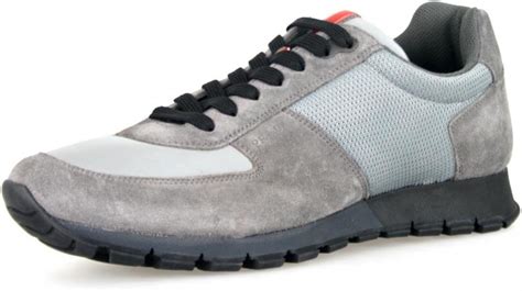 Prada Men's 4E2700 Leather Sneaker 